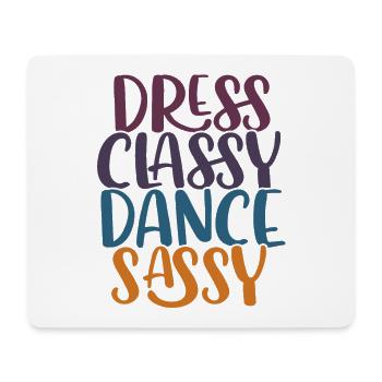 Breakdancing Tanzen für Tänzer - Mousepad (Querformat) - Weiß - Vorne