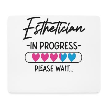 Cute Licensed Esthetician Skincare - Mousepad (Querformat) - Weiß - Vorne
