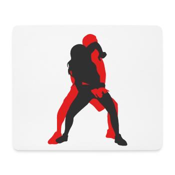 Israelischer Kampfsport Krav Maga - Mousepad (Querformat) - Weiß - Vorne