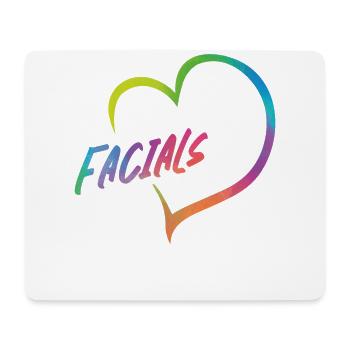 Cute Esthetician Skincare - Mousepad (Querformat) - Weiß - Vorne