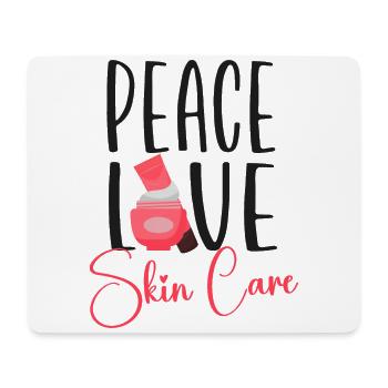 Cute Licensed Esthetician Skincare - Mouse Pad (horizontal) - white - Front