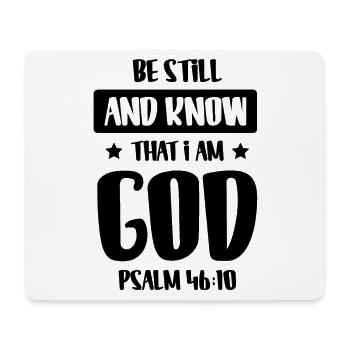 God Bible - Mouse Pad (horizontal) - white - Front