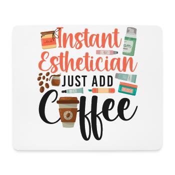 Cute Licensed Esthetician Skincare - Mousepad (Querformat) - Weiß - Vorne