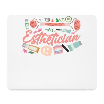 Cute Licensed Esthetician Skincare - Mousepad (Querformat) - Weiß - Vorne