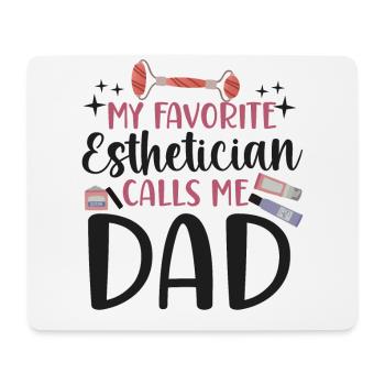 Cute Licensed Esthetician Skincare - Mousepad (Querformat) - Weiß - Vorne