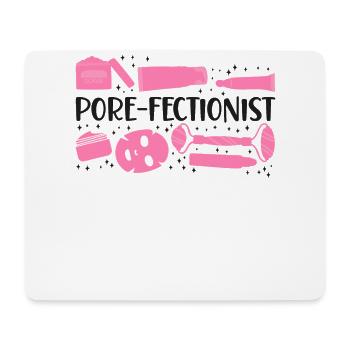 Soins de la peau esthéticienne mignonne - Tapis de souris (format paysage) - blanc - Devant