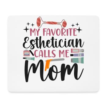 Cute Licensed Esthetician Skincare - Mousepad (Querformat) - Weiß - Vorne