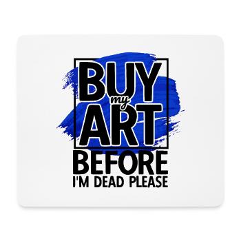 Maler Zeichner für Künstler - Mousepad (Querformat) - Weiß - Vorne