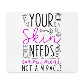 Cute Licensed Esthetician Skincare - Mouse Pad (horizontal) - white - Front