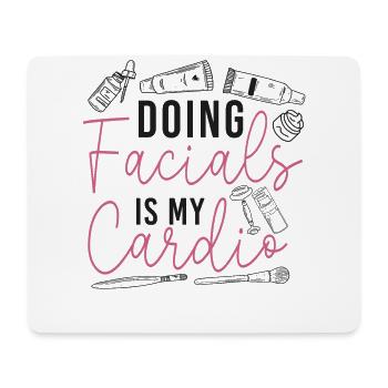 Cute Licensed Esthetician Skincare - Mousepad (Querformat) - Weiß - Vorne