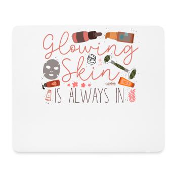 Cute Licensed Esthetician Skincare - Mouse Pad (horizontal) - white - Front