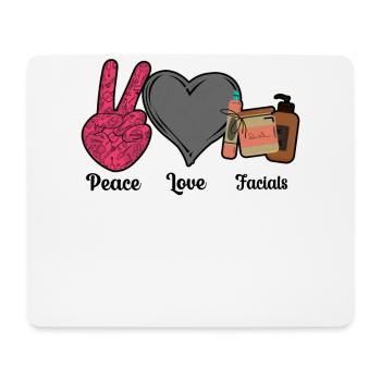 Cute Licensed Esthetician Skincare - Mousepad (Querformat) - Weiß - Vorne