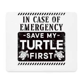 Sea Turtle Tortoise In Case Of - Mousepad (Querformat) - Weiß - Vorne