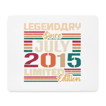 July 2015 Anniversary July 2015 July Vintage - Mouse Pad (horizontal) - white - Front