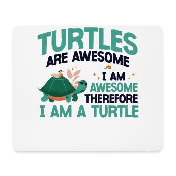 Sea Turtle Tortoise Turtles Are - Mousepad (Querformat) - Weiß - Vorne