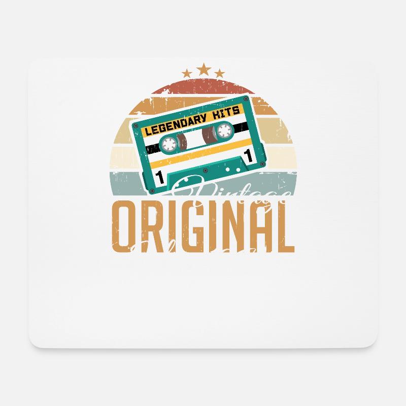 Juli 1984 Jahrgang Vintage Geburtstag Juli 1984 - Mousepad (Querformat) - Weiß