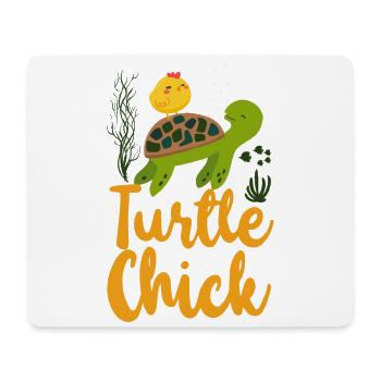 Sea Turtle Tortoise Chicken Turtle - Mousepad (Querformat) - Weiß - Vorne