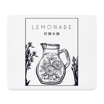 Limonade chinoise Hanzi Limonade Patron - Tapis de souris (format paysage) - blanc - Devant
