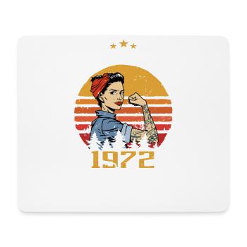 Juli 1972 - Geburtstag im Juli 1972 Geschenk - Mousepad (Querformat) - Weiß - Vorne