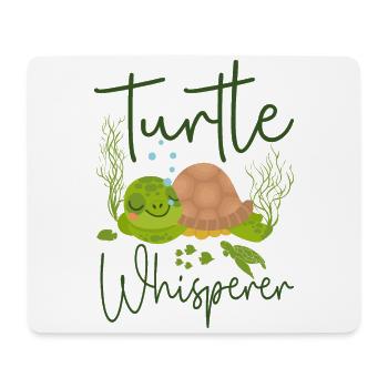 Sea Turtle Tortoise Turtle - Mousepad (Querformat) - Weiß - Vorne