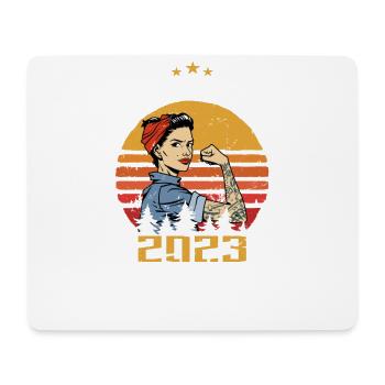 July 2023 - Birthday in July 2023 Gift - Mouse Pad (horizontal) - white - Front