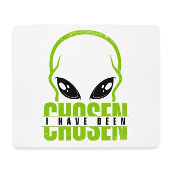 J’ai été choisi Ufo Conspiracy Extraterrestrial - Tapis de souris (format paysage) - blanc - Devant