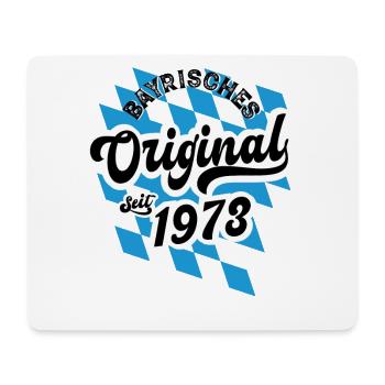 1973 Bayrisches Original Geburtstag - Mousepad (Querformat) - Weiß - Vorne