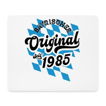 1985 Bayrisches Original seit 1985 Geburtstag - Mousepad (Querformat) - Weiß - Vorne