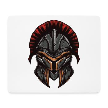Casque Spartan Warrior Sparta - Tapis de souris (format paysage) - blanc - Devant