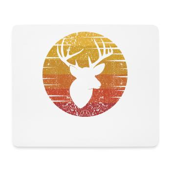 Retro Präparator Tiere Werkzeuge Liebhaber Taxidermie - Mousepad (Querformat) - Weiß - Vorne