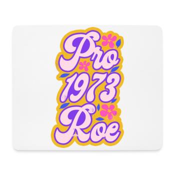 Féministe Pro 1973 Roe - Tapis de souris (format paysage) - blanc - Devant