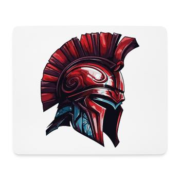 Spartan Helmet Warrior Sparta - Mouse Pad (horizontal) - white - Front