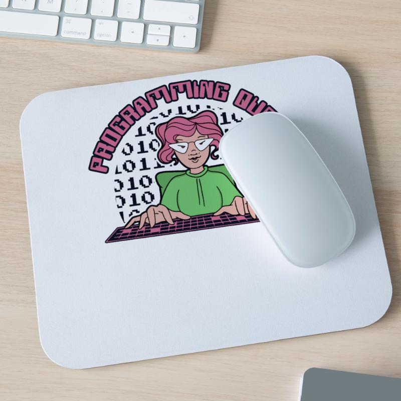 Programming Queen Softwareentwickler Developer Mousepad (Querformat)