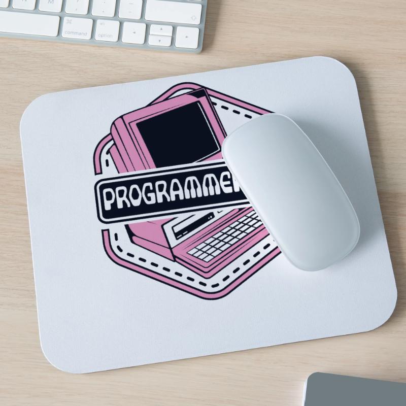 Programmer Girl Software Engineer Developer Mouse Pad (horizontal)