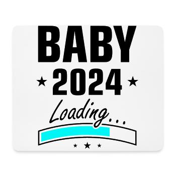 Baby 2024 Loading - Mouse Pad (horizontal) - white - Front