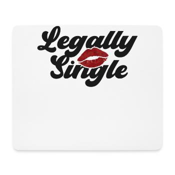 Happy Divorce Party Legally Single - Mousepad (Querformat) - Weiß - Vorne