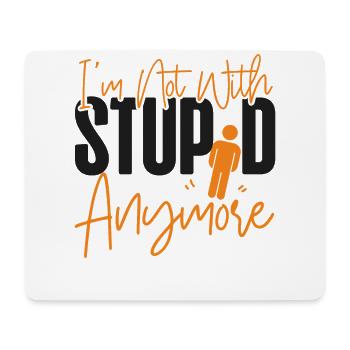 Happy Divorce Party I'm Not With - Mousepad (Querformat) - Weiß - Vorne