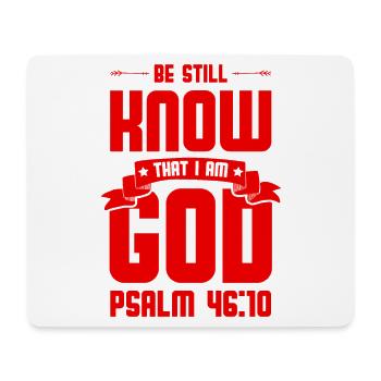 God Bible - Mouse Pad (horizontal) - white - Front