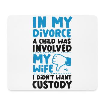 Happy Divorce Party In My Divorce - Mouse Pad (horizontal) - white - Front