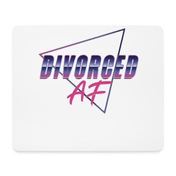 Happy Divorce Party Retro 80s 90s - Tapis de souris (format paysage) - blanc - Devant