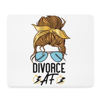 Happy Divorce Party Sunglasses - Mousepad (Querformat) - Weiß - Vorne