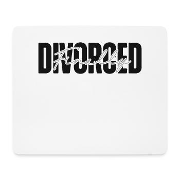 Happy Divorce Party Divorced - Mouse Pad (horizontal) - white - Front