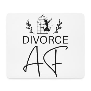 Happy Divorce Party Divorce Af - Mouse Pad (horizontal) - white - Front