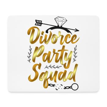 Happy Divorce Party Divorce Party - Tapis de souris (format paysage) - blanc - Devant