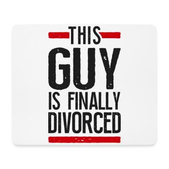 Happy Divorce Party This Guy Is - Mousepad (Querformat) - Weiß - Vorne