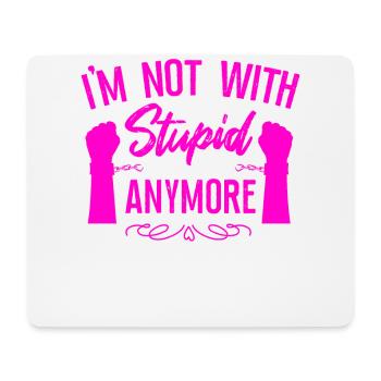 Happy Divorce Party I'm Not With - Mousepad (Querformat) - Weiß - Vorne