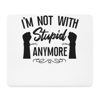 Happy Divorce Party I'm Not With - Mousepad (Querformat) - Weiß - Vorne