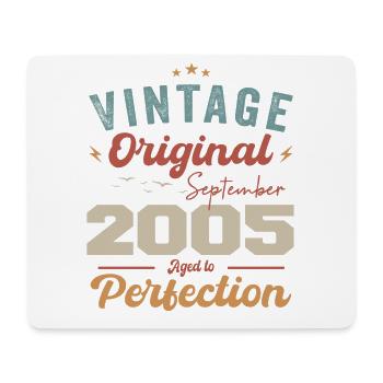 September 2005 Anniversary 2005 September Gift - Mouse Pad (horizontal) - white - Front