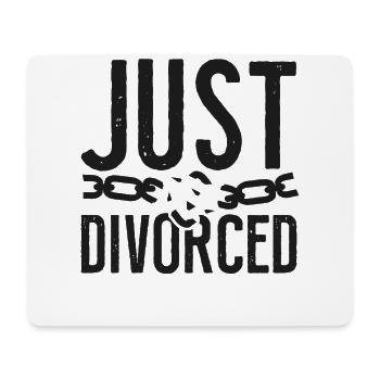 Happy Divorce Party vient de divorcer - Tapis de souris (format paysage) - blanc - Devant