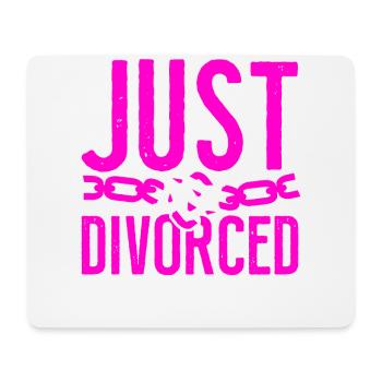 Happy Divorce Party Just Divorced - Mousepad (Querformat) - Weiß - Vorne